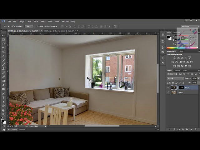 Phần mềm Photoshop trong thiết kế nội thất 