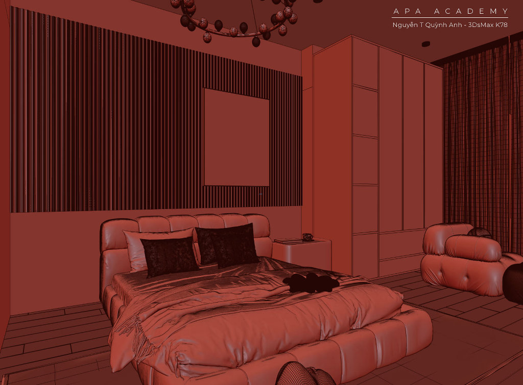 Sản phẩm học viên 3Ds Max - APA Academy