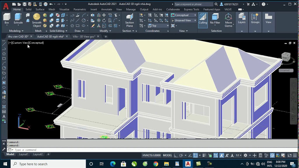 Dựng 3D Trong CAD