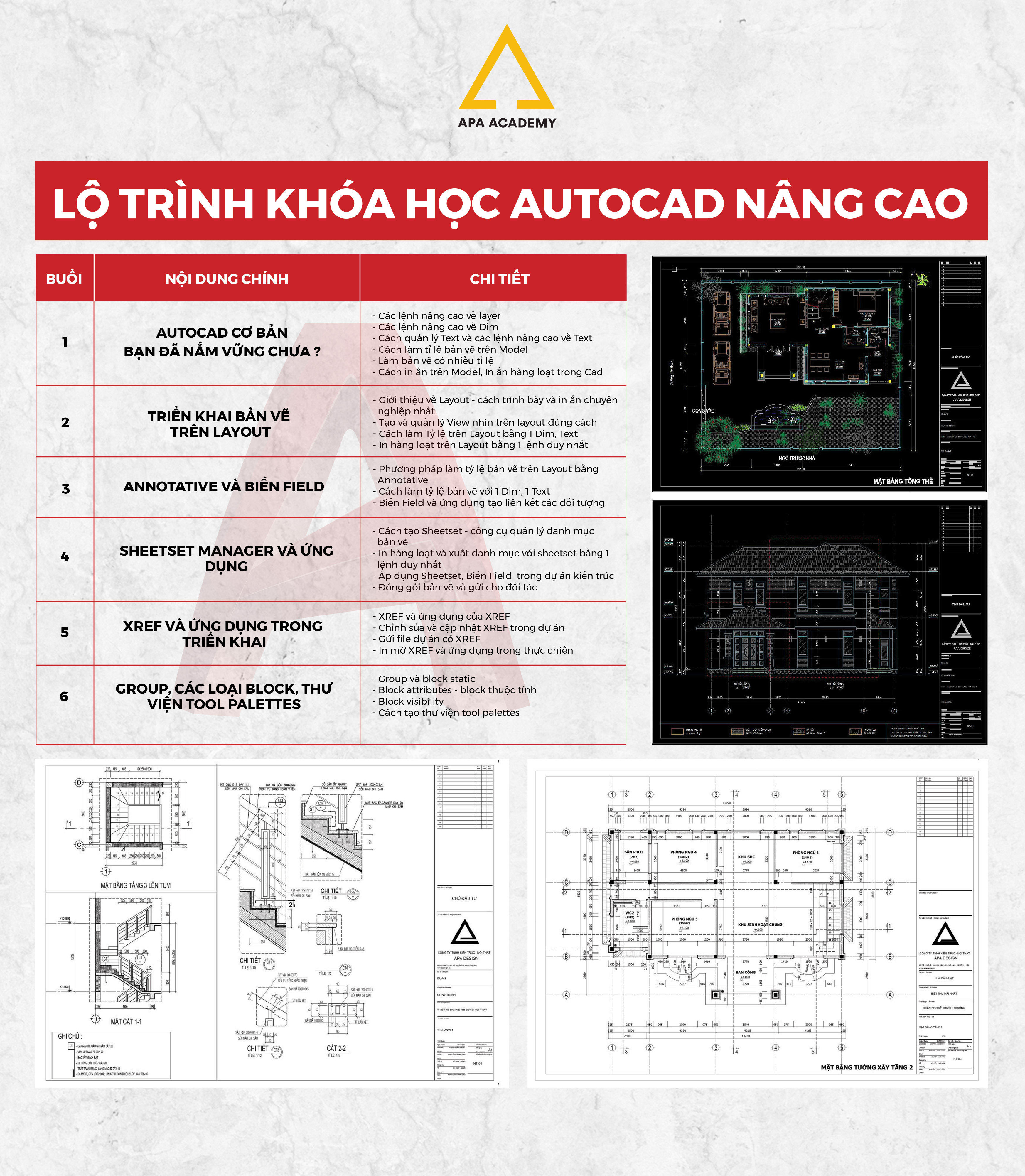 Lộ trình autocad 2025