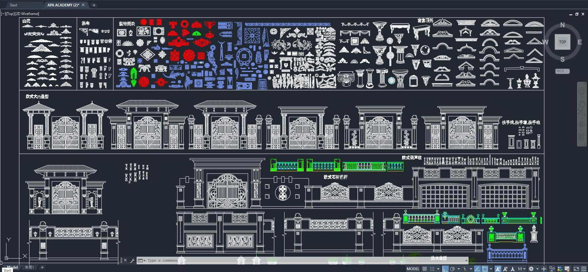 APA AUTOCAD TÂN CỔ ĐIỂN