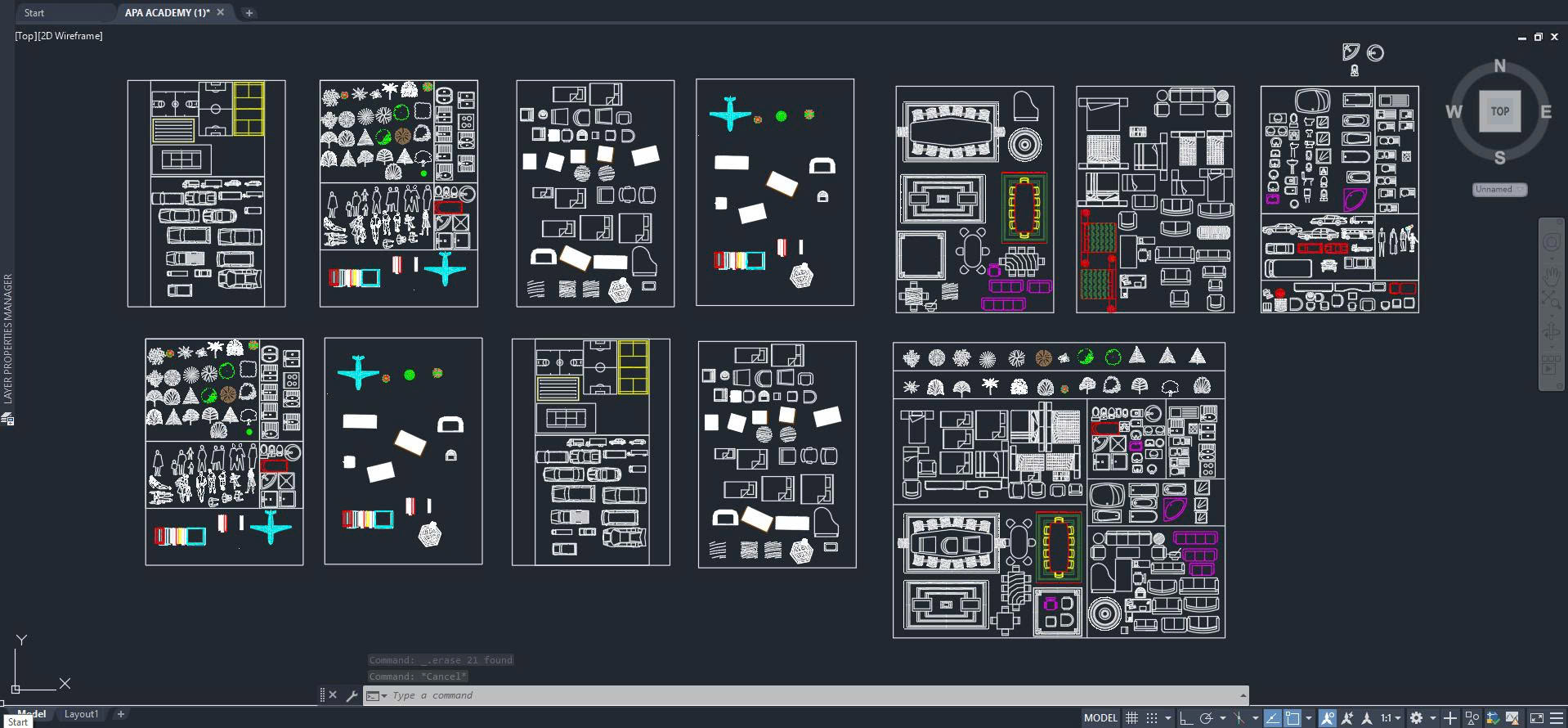 APA NỘI THẤT AUTOCAD TỔNG HỢP