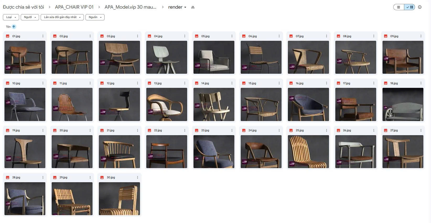 APA ACADEMY SHARE TẶNG THƯ VIỆN 30 MODEL 3DSMAX GHẾ VIP 1 - 3DSMAX SIÊU KHỦNG