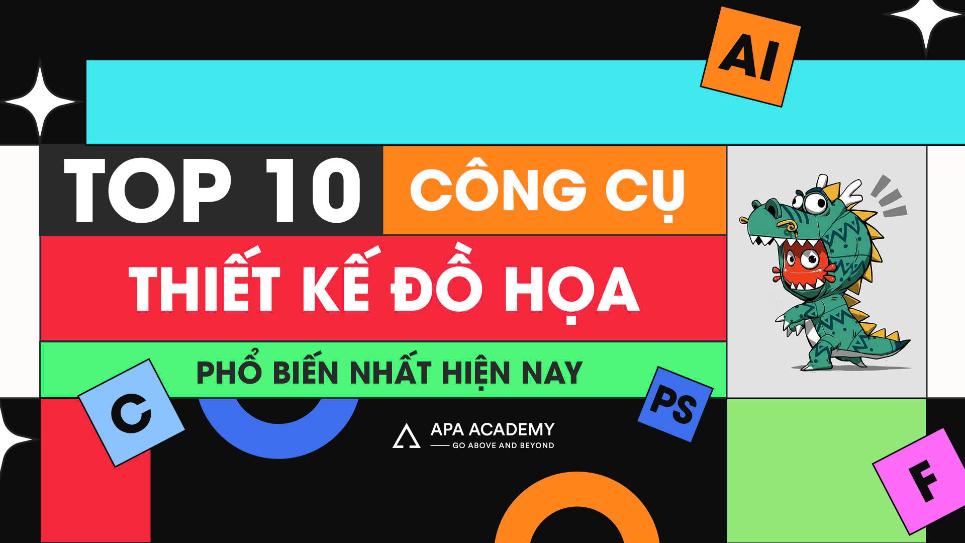 Top 10 công cụ thiết kế đồ họa
