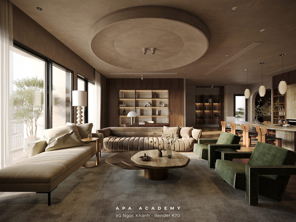 Sản phẩm học viên khóa nội thất chuyên sâu 24 tháng