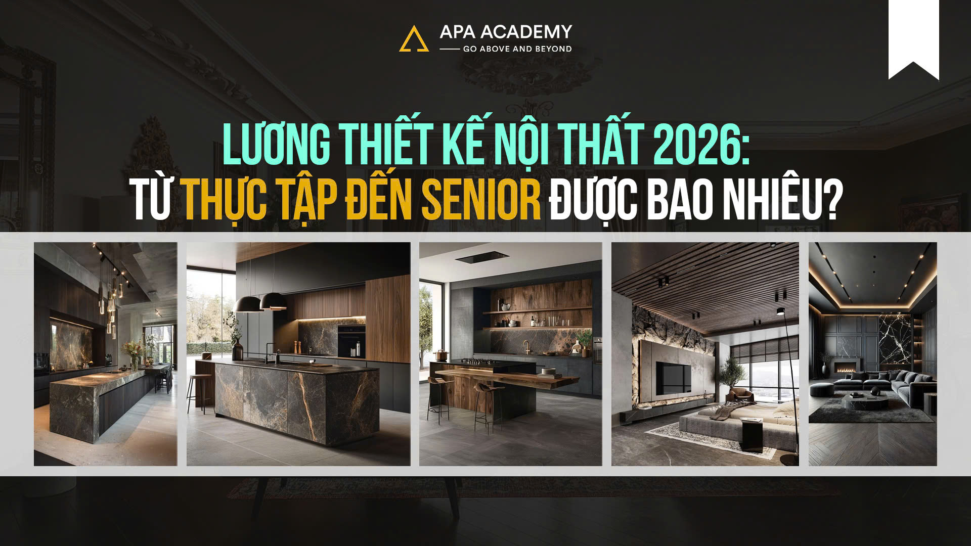 Lương thiết kế nội thất 2026