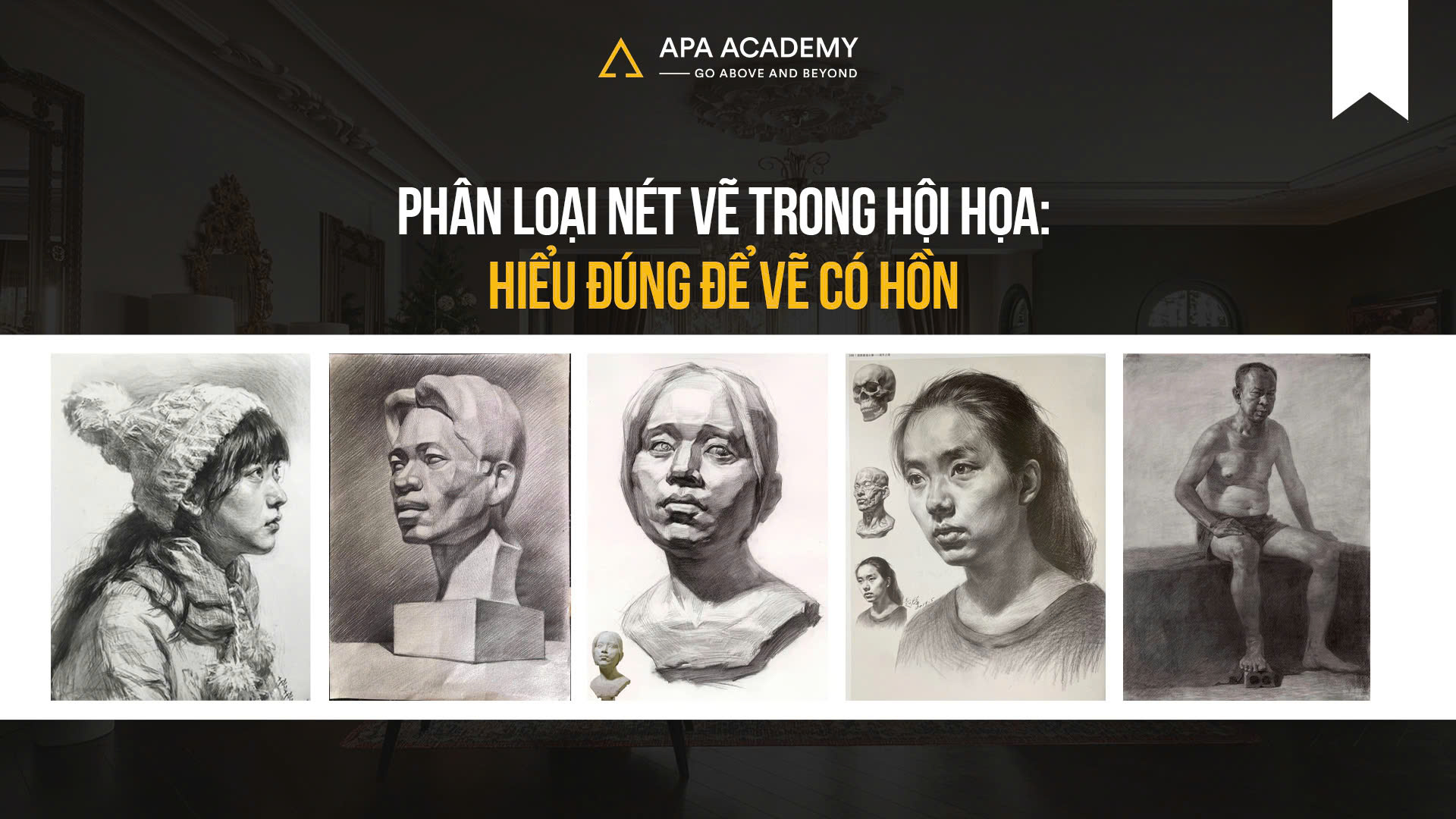Phân loại nét vẽ trong hội họa