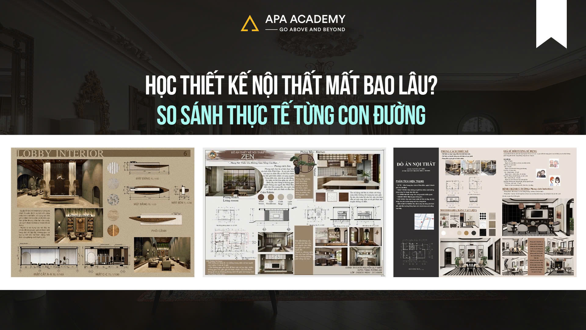 Học Thiết Kế Nội Thất Mất Bao Lâu?